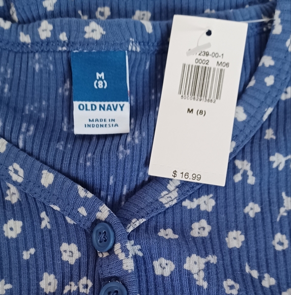 NWT LOT OF (2) GIRL'S SIZE M/7-8 DRESS ART CLASS TARGET/FLORAL TOP M(8) OLD NAVY - Picture 8 of 11